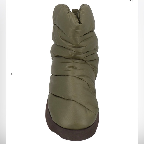 NWT PIUMESTUDIO Ankle boots Military green - Picture 4 of 11